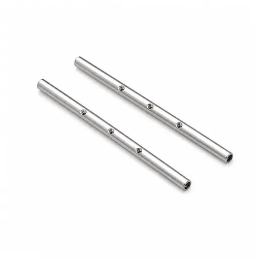 Base Barbell Titane ASTM F136 Premium – Filetage Interne & 3 Pas de Vis Centrale Qualité Implant*