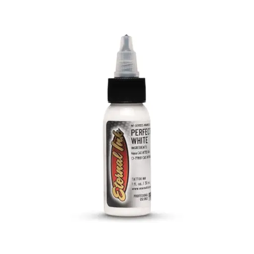 [b_eternal_perfect_white] Encre Tattoo Blanche - Eternal Ink Perfect White - Mélange pour le tatouage encre reach