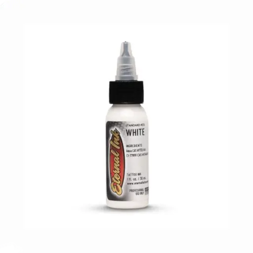 Encre Tattoo Blanche - Eternal Ink White - Mélange pour le tatouage encre reach