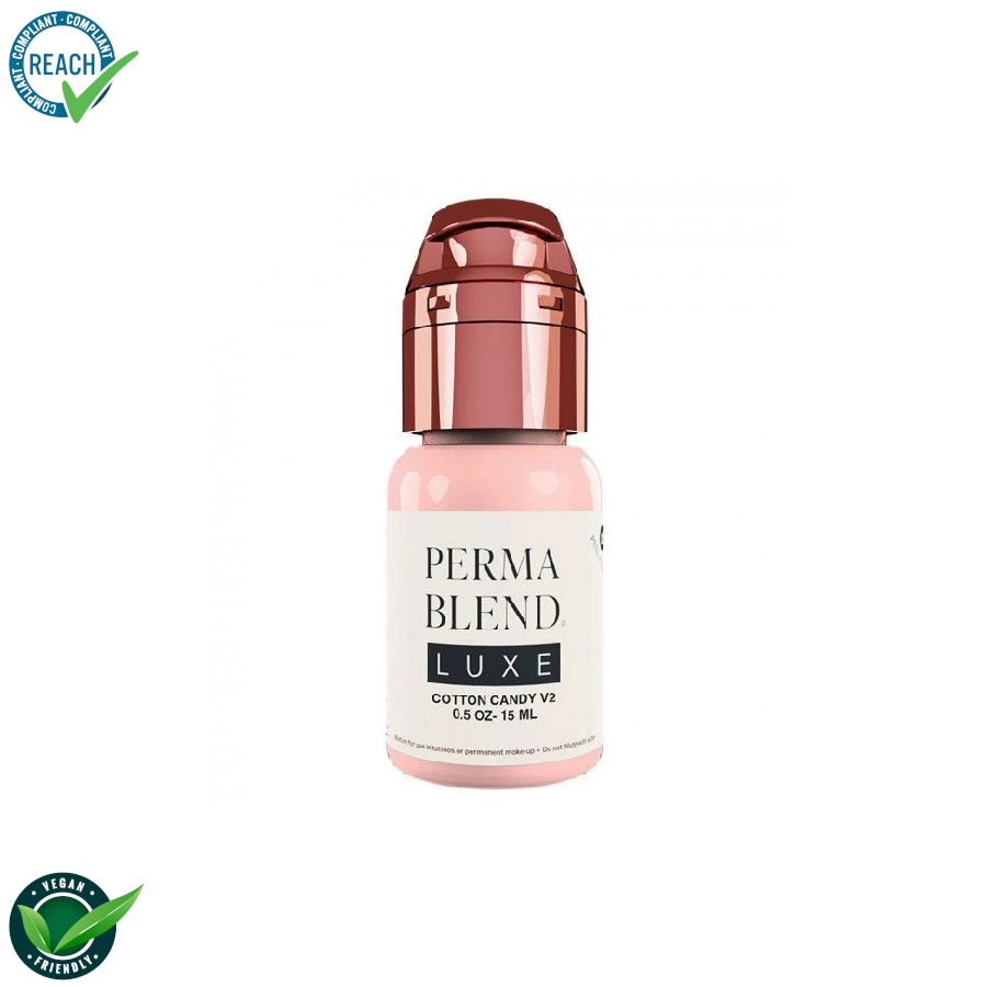 [ki_perma_blend_luxe_cotton-candy-LXCOTV21] Pigment Pmu Rose - Perma Blend Luxe Cotton Candy V2 - Melange pour le maquillage permanent REACH 15ml