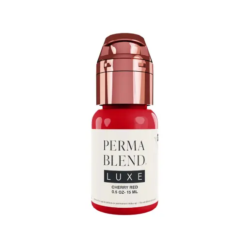 [ki_REACH_pigment_perma_blend_luxe_cherry_red-LXCR1/2-S "tl"] Pigment Pmu Rouge - Perma Blend Luxe Cherry Red - Mélange pour le maquillage permanent pigment reach 15 ml*