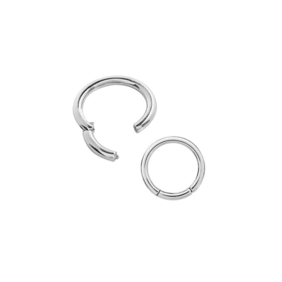 Anneau Clicker Titane ASTM F136 Stérile – Bijou de Piercing Hypoallergénique*