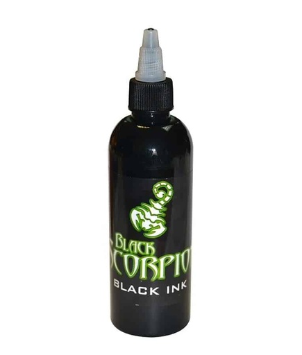 [i_encre_black_scorpion_black_ink] ENCRE BLACK SCORPION - BLACK INK 147 ML