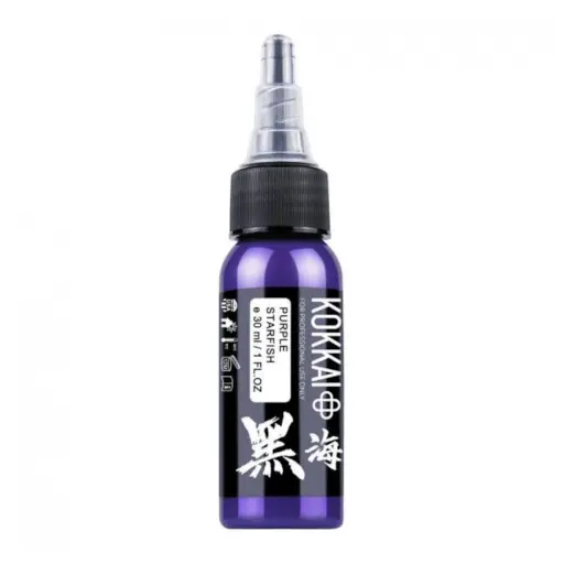 Encre Tattoo Violette - Kokkai Sumi Purple Starfish - Mélange pour le tatouage reach* 