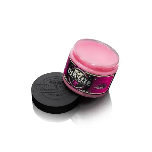 [ki_inkeeze_rose-INKE-PINGLIDE] Beurre Tattoo - Inkeeze Pink Glide - Crème onguent multi usage pour tatouage et soin après tattoo*