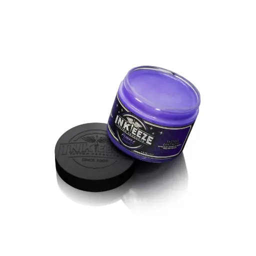 [b_inkeeze_purple_180ml] Beurre Tattoo - Inkeeze Purple Glide - Crème onguent multi usage pour tatouage et soin après tattoo*