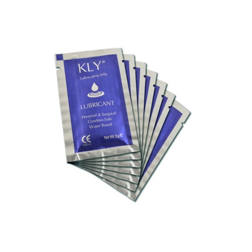 Kly Lubricant - Boîte de sachet de gelée lubrifiante pour le piercing 5g