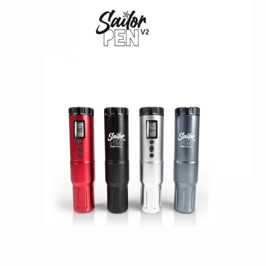 Machine Tattoo - Sailor Pen V2 - Machine sans fil à tatouer rotative stylo pen*