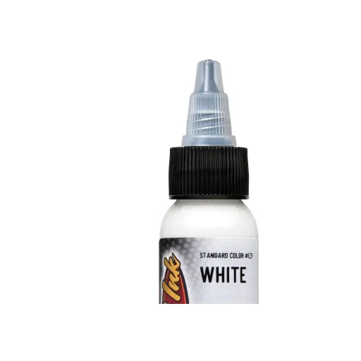 Encre Entrainement Tattoo Blanche - Eternal Ink White - Encre artistique pour entrainement au tatouage NON REACH*
