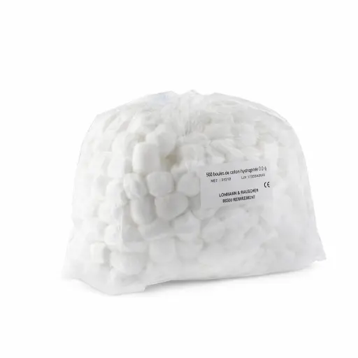 [rod-coton_boule] Boules de Coton Professionnelles x700 – Nettoyage & Soin Tatouage/Piercing*