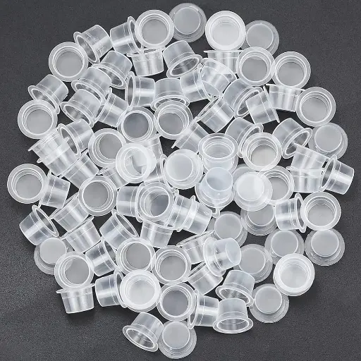 Caps Tattoo - Premium Ink Cups - Sachet de godet d'encre pour les supports de caps de tatouage*