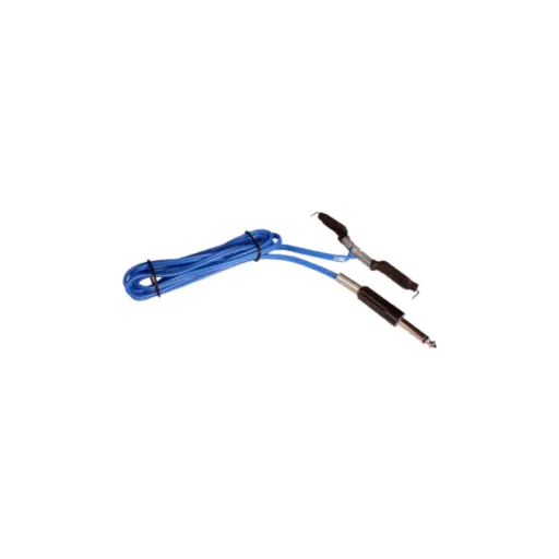 [ki_cable_ckip_cord_2m_bleu-CLIPSIL] Câble Tattoo - Clip Cord Colour - Câble clip cord bleu pour machine à tatouer longueur 2 m*
