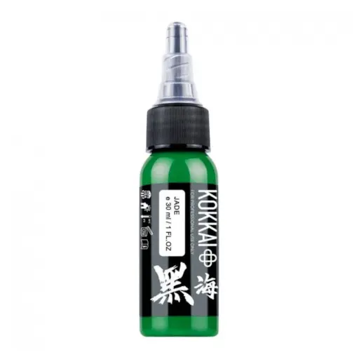 Encre Tattoo Verte - Kokkai Sumi Jade - Mélange pour le tatouage reach* 