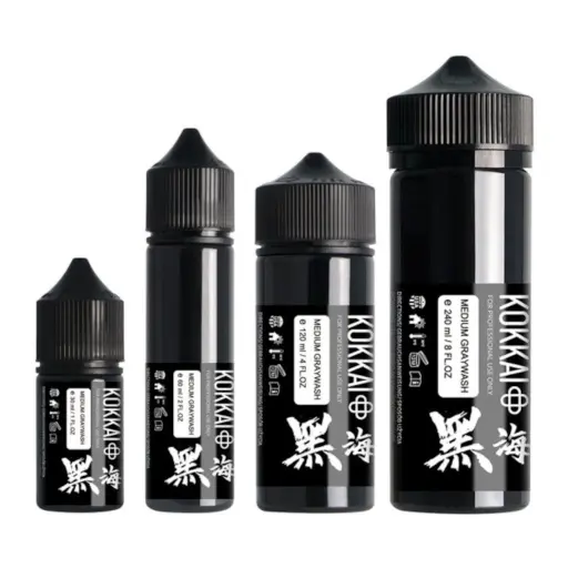 Encre Tattoo Greywash - Kokkai Sumi Medium Greywash - Mélange pour le tatouage reach* 