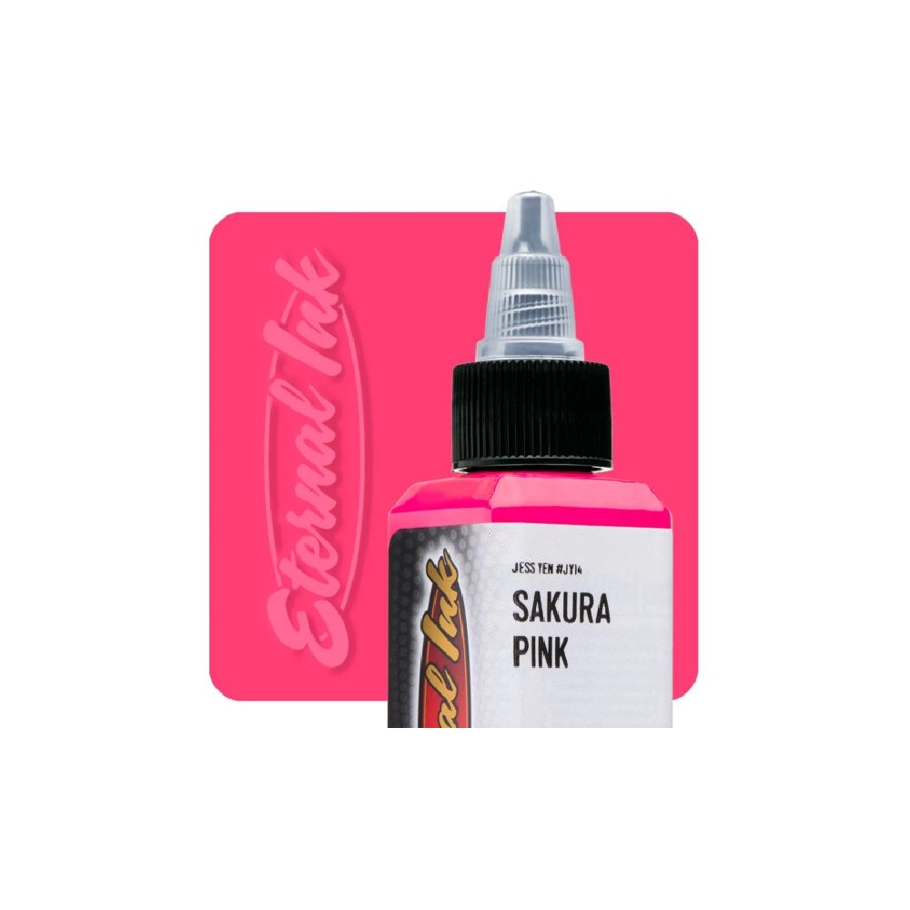 [b_eternal_jess_yen_sakura_pink] Eternal Ink Jess Yen Sakura Pink - Encre artistique pour entraînement tatouage NON REACH