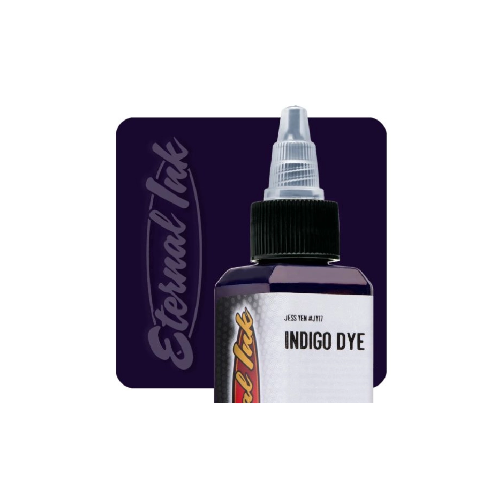 [b_eternal_jess_yen_indigo_dye] Eternal Ink Jess Yen Indigo Dye - Encre artistique pour entraînement tatouage NON REACH