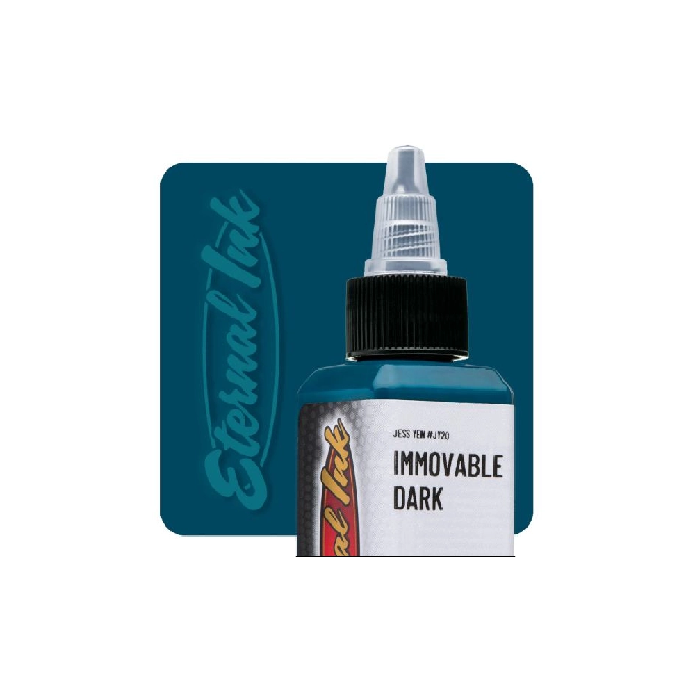 [b_eternal_jess_yen_immovable_dark] Eternal Ink Jess Immovable Dark - Encre artistique pour entraînement tatouage NON REACH