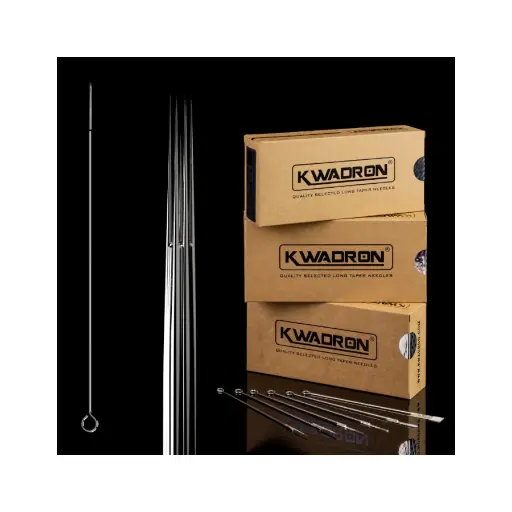 Aiguille Tube Tattoo - Kwadron Turbo Liner - Aiguille traditionnelle pour tube de tatouage