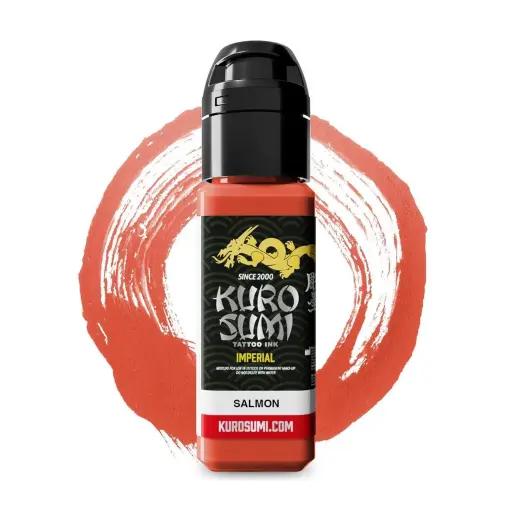 Encre de Tatouage Orange Kuro Sumi Imperial Salmon – Conforme REACH – Pigment Professionnel Haute Intensité*