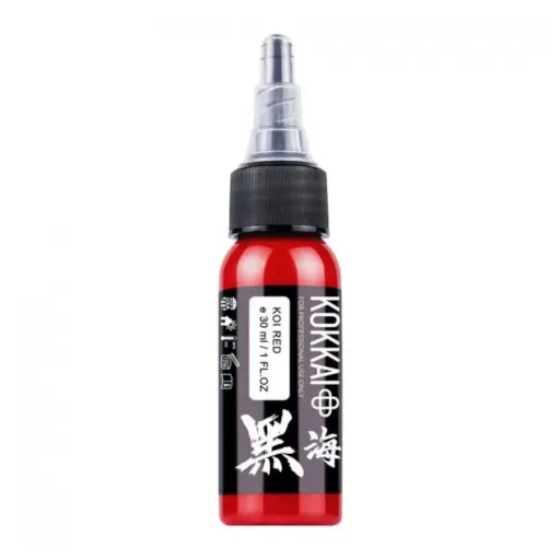 Encre Tattoo Rouge - Kokkai Sumi Koi Red - Mélange pour le tatouage reach* 