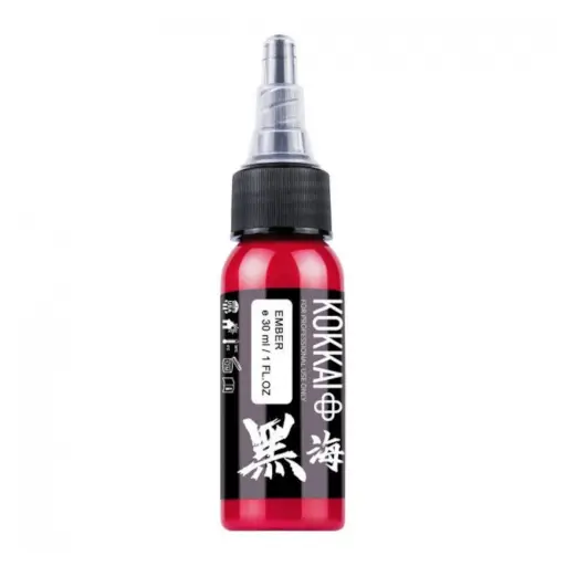 Encre Tattoo Rouge - Kokkai Sumi Ember - Mélange pour le tatouage reach* 