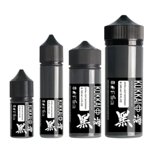Encre Tattoo Whitewash - Kokkai Sumi Extra Light Whitewash - Mélange pour le tatouage reach* 