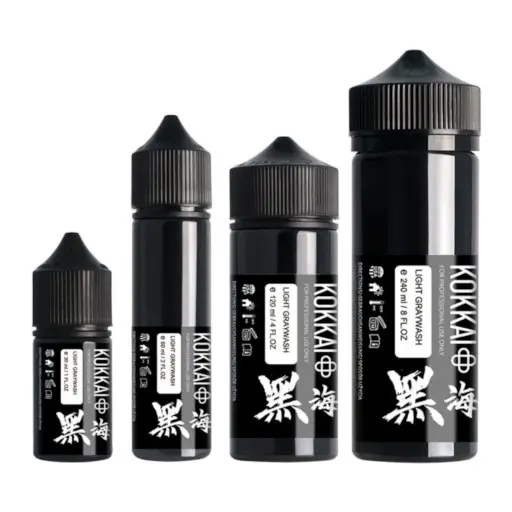 Encre Tattoo Greywash - Kokkai Sumi Light Greywash - Mélange pour le tatouage reach* 