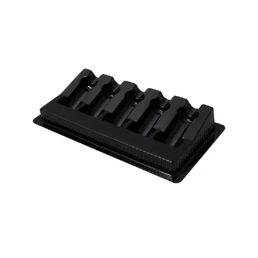 [ki_cartridge_trays-KI-DISPCARTRAY] Accessoire Tattoo - Disposable Tattoo Cartridge Trays - Boîte de 50 support de 5 cartouches de tatouage en plateaux*