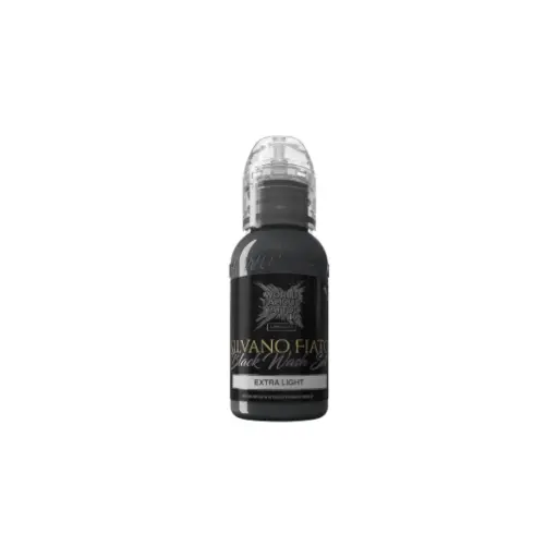 Encre Tattoo - World Famous Silvano Fiato Extra Light - Mélange pour le tatouage REACH 30 ml du set silvano fiato blackwash