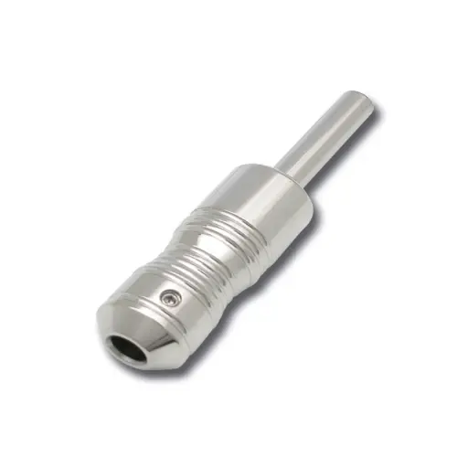[i_manchon_acier-0GC2025] Manchon Tattoo - ITC - Manchon Acier Inoxydable + Tube Arr 304 - Monobloc