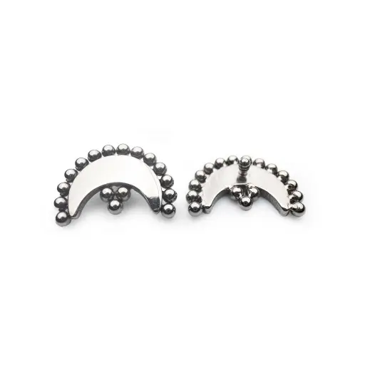[ns_embout_59-p059_09] Embout Piercing - Titane F136 Gamme Hand Ink - Embout 59 en titane f136 avec pas de vis interne 0,9 mm pour piercing 1,2 mm*