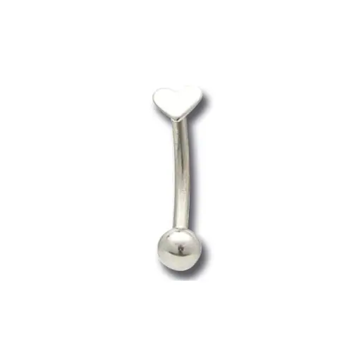 [i_banane_acier_ND103] Piercing Banane - Acier - Banane 103