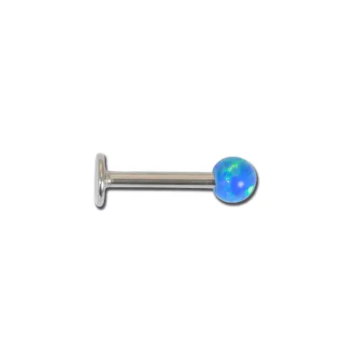 Piercing Labret - Acier - Labret Opale Synthétique 195