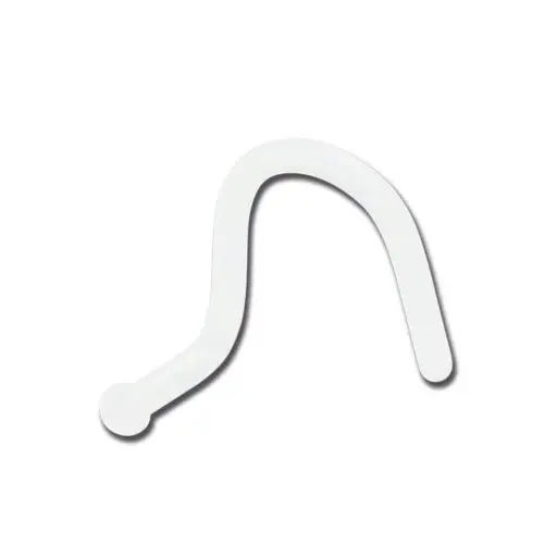 Piercing Nez - Bioflex - Piercing stud 100% en bioflex idéal pour les scanners et irm*