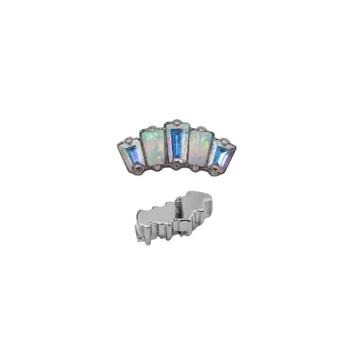 Embout Piercing - Titane Gamme Itc - Embout avec pas de vis interne 124