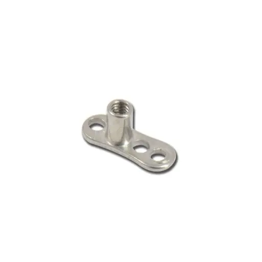 Piercing Surface - Titane Gamme Itc - Micro dermal avec plaque arrondie sans embout*