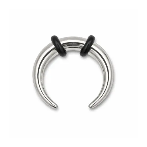 Écarteur Piercing Acier Forme Lune – Élargisseur Professionnel pour Stretching*
