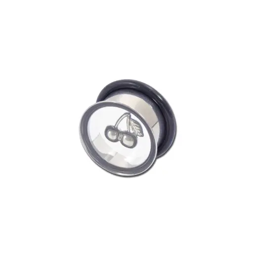 Écarteur Plug - Acier - Écarteur plug motif cerise
