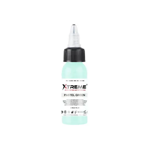 [p_xtreme_pastel_green] Xtreme Ink Pastel Green - Mélange pour le tatouage encre REACH 30ml