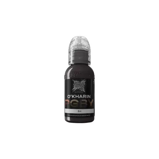 [ki_encre_world_famous_b4-LTSOG41-S] Encre de Tatouage Marron World Famous Sasha O'kharin B-4 – Conforme REACH – Pigment Professionnel Haute Intensité* 
