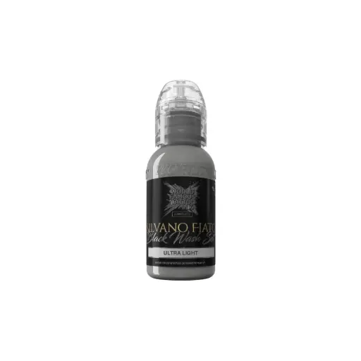 [ki_encre_world_famous_silvano_fiato_ultra_light-LTSFUL1-S] Encre de Tatouage Grise World Famous Silvano Fiato Ultra Light – Conforme REACH – Pigment Professionnel Haute Intensité* 