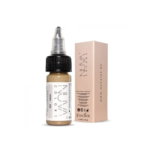 Pigment Pmu - Nuva Colors - Areola 420 Ivory - Mélange pour le maquillage permanent REACH 15 ml