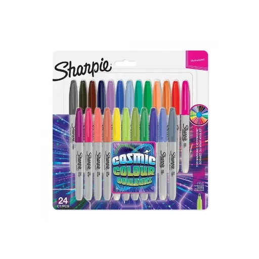 Feutre Tattoo - Sharpie - Cosmique Pointe Fine - Pack de 24