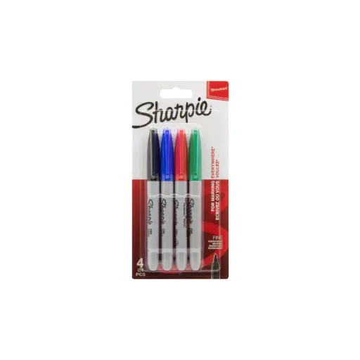 Feutre Tattoo - Sharpie - Pointe Fine - Pack de 4