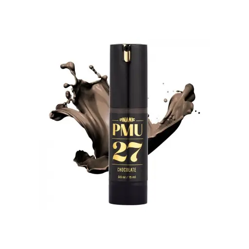 Pigment Pmu Marron - Dynamic Pmu - 27 Chocolate - Mélange pour le maquillage permanent REACH 15 ml