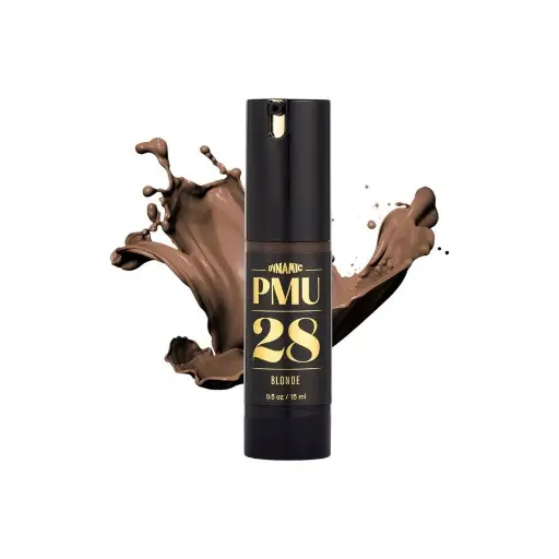 Pigment Pmu Marron - Dynamic Pmu - 28 Blondie - Mélange pour le maquillage permanent REACH 15 ml 