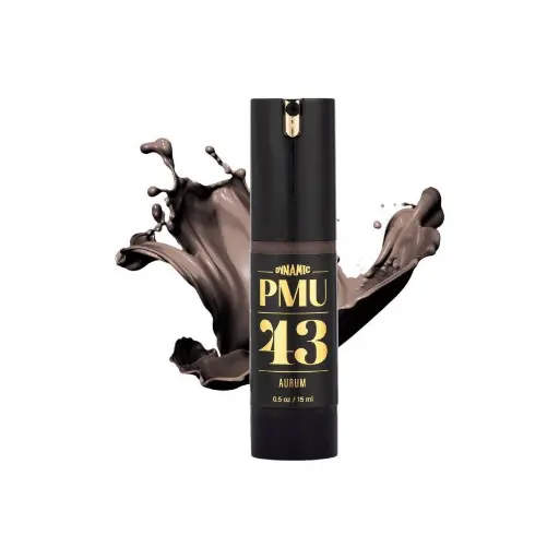 Pigment Pmu Marron - Dynamic Pmu - 43 Aurum - Mélange pour le maquillage permanent REACH 15 ml 