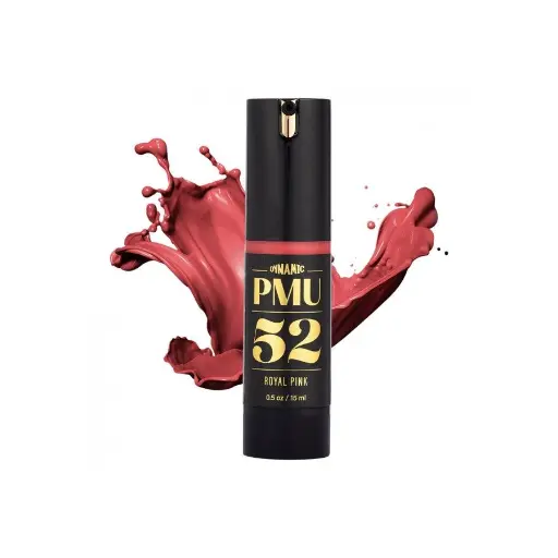 Pigment Pmu Rose - Dynamic Pmu - 52 Royal Pink - Mélange pour le maquillage permanent REACH 15 ml