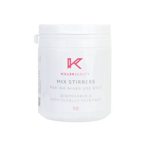 [k_baton_melangeur_sterile-KB-MIX-STIRRERS] Accessoire Pmu - Killer Beauty Mix Stirrers - Boîte de 30 bâtons stérile pour mélangeur de pigment*