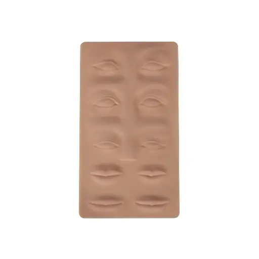 [ki_peau_oeil_levre-SKIN-EYELIP] Entraînement Pmu - Eyes and Lips Contours - Peau synthétique contour des yeux et des lèvres pour entraînement au maquillage permanent*